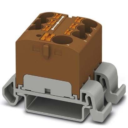 Verteilerblock PTFIX10/6X4-NS35ABN