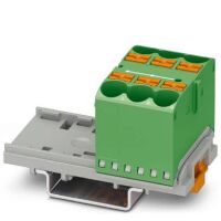 Verteilerblock PTFIX 6X10/S-NS35 GN