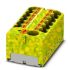Verteilerblock PTFIX 10/12X4 GNYE