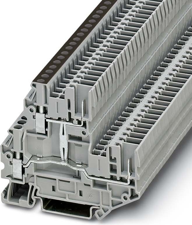Doppelstock-Klemme UTTB 2,5/2P-PV