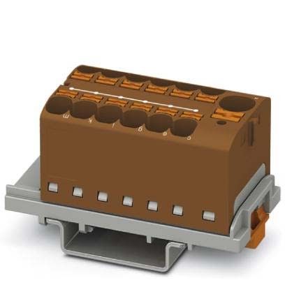 Verteilerblock PTFIX10/12X4-NS35BN