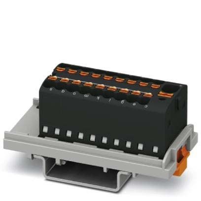 Verteilerblock PTFIX4/18X1,5-NS35BK