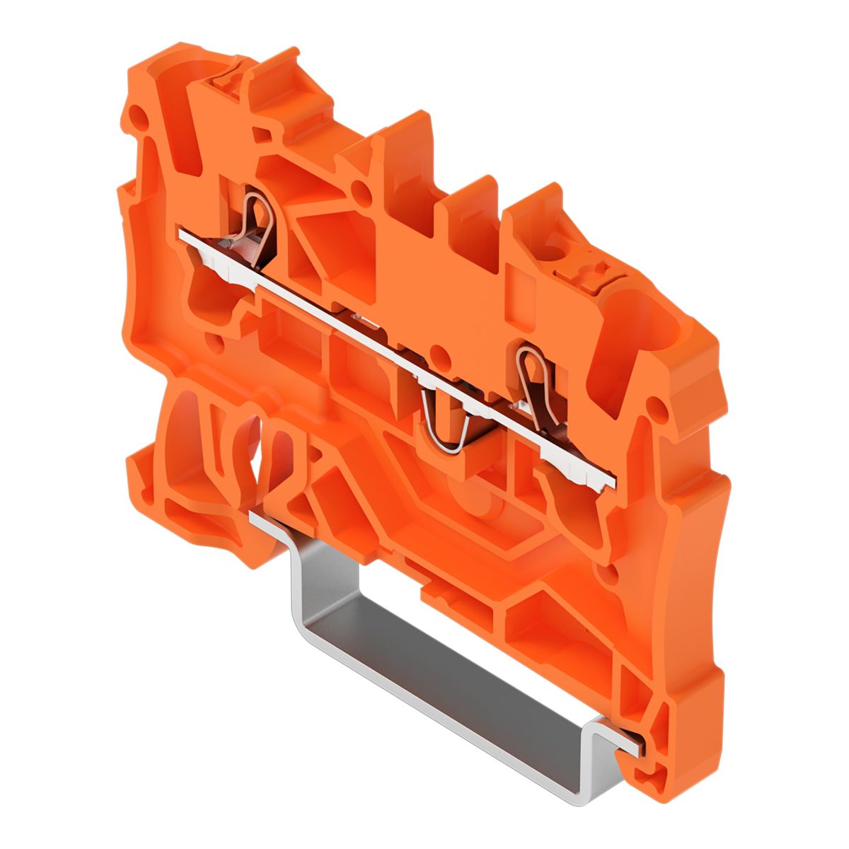 2-Leiter-Durchgangsklemme 2201-1202