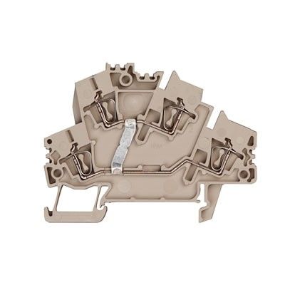 Doppelklemme ZDK 2.5-2V