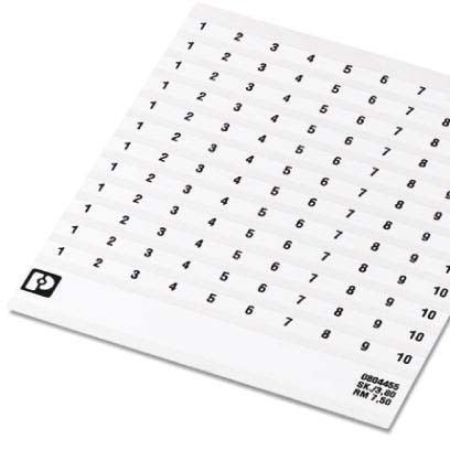 Klemmenmarkierung SK 7, #0804455:0001