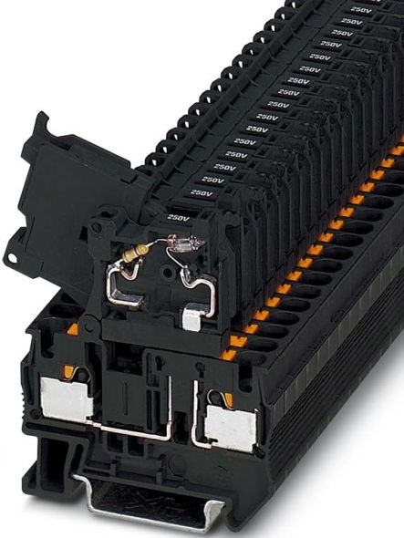 Sicherungsreihenklemme PT4-HESILA 250(5x20)