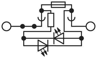 Sicherungsreihenklemme ST4HESILED60(6,3X32)