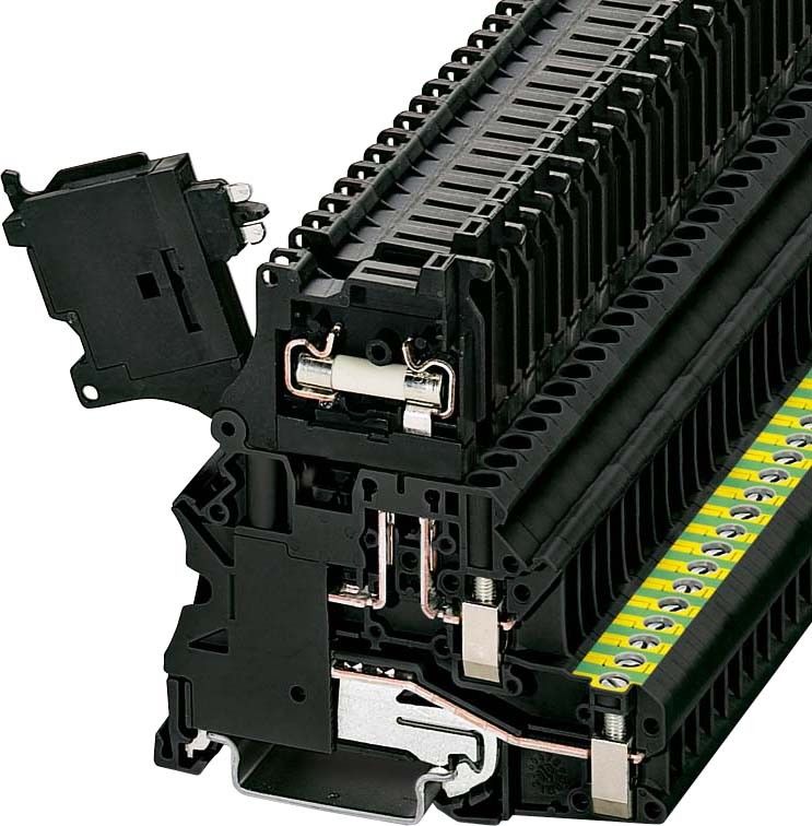 Sicherungsreihenklemme UT 4-PE/HES #3070066