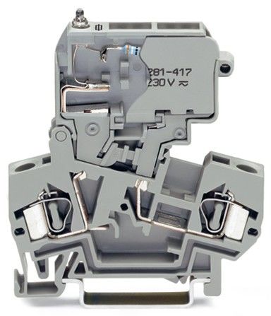 2-Leiter-Sicherungsklemme 281-611/281-418