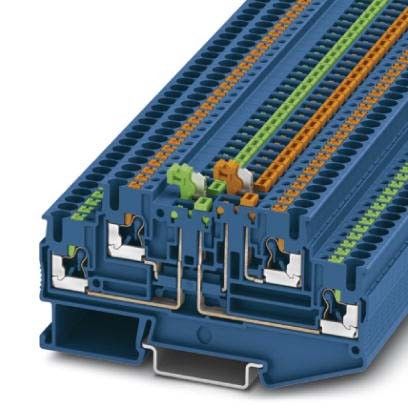 Messertrennklemme PTT 2,5-2MT BU