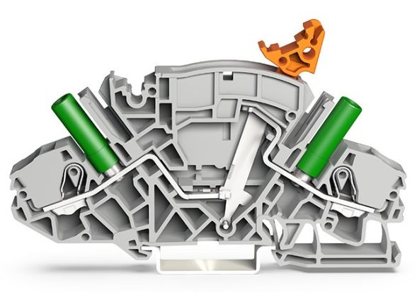 2-Leiter-Trenn-u.Messklem. 2007-8821/044-000