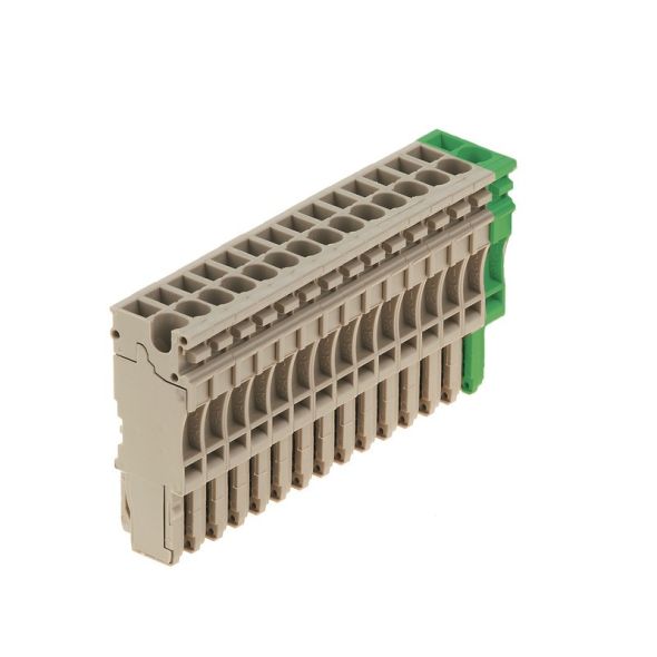 Stecker ZP 2.5/1AN/15 GN/BE