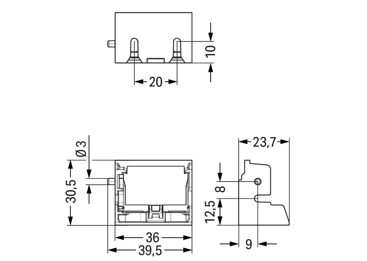 Befestigungsadapter 221-519/002-053