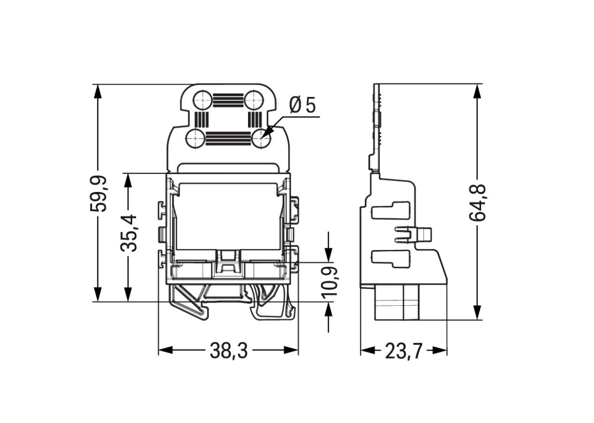 Befestigungsadapter 221-539/000-053