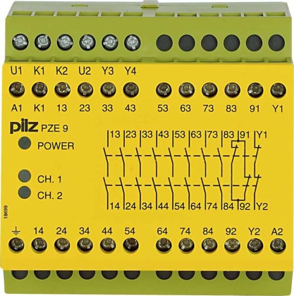 Kontakterweiterungsblock PZE 9 #774142