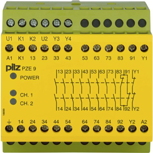 Kontakterweiterungsblock PZE 9 #774143