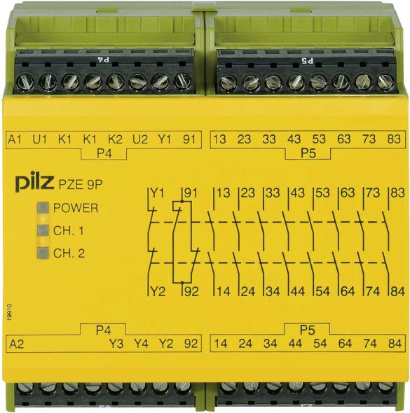Kontakterweiterungsblock PZE 9P #777140