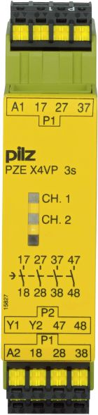 Kontakterweiterungsblock PZE X4VP C 3 #787583