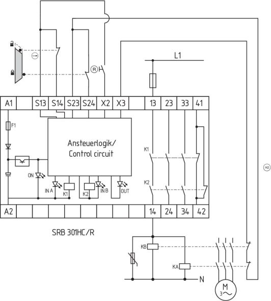 Überwachungsschaltgerät SRB301HC/R-24V
