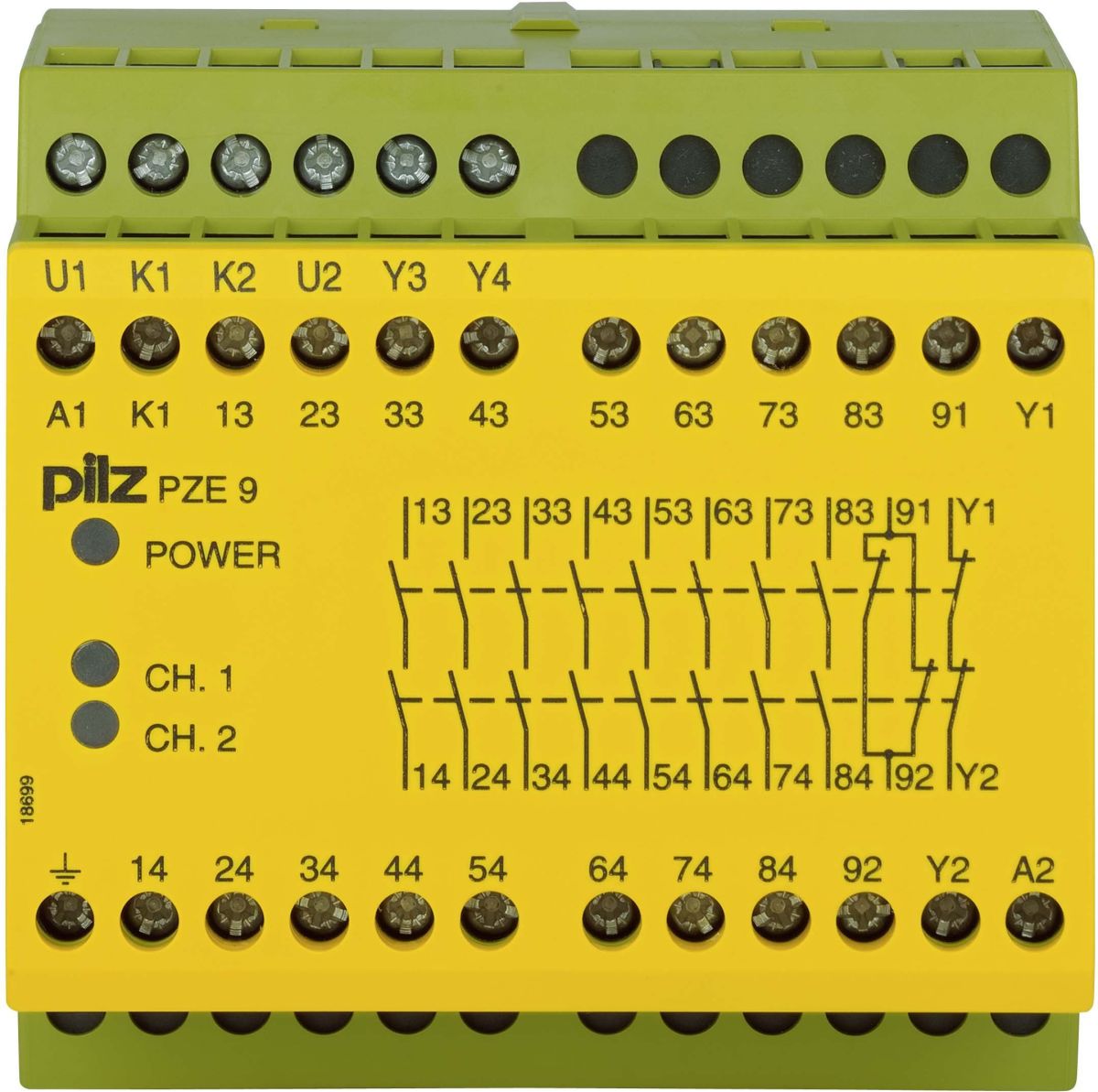 Kontakterweiterungsblock PZE 9 #774143