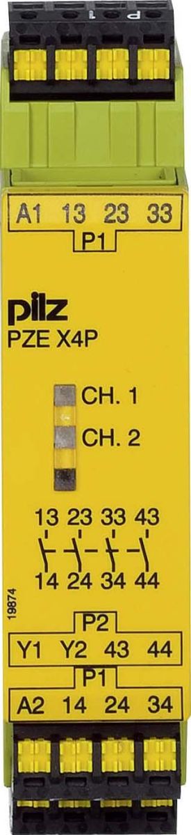 Kontakterweiterungsblock PZE X4P C #787585