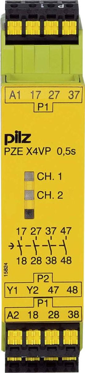 Kontakterweiterungsblock PZE X4VP C #787580