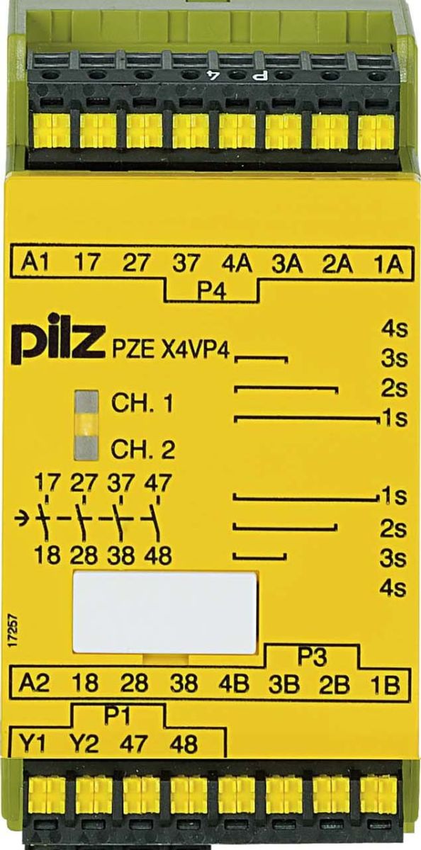 Kontakterweiterungsblock PZE X4VP4 C #787586