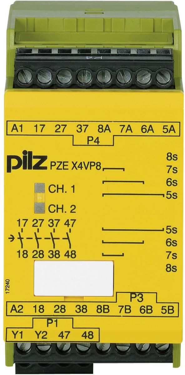 Kontakterweiterungsblock PZE X4VP8 #777584