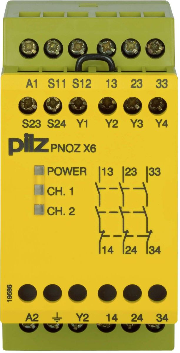 Not-Aus-Schaltgerät PNOZ X6 #774721