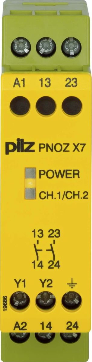 Not-Aus-Schaltgerät PNOZ X7 #774054