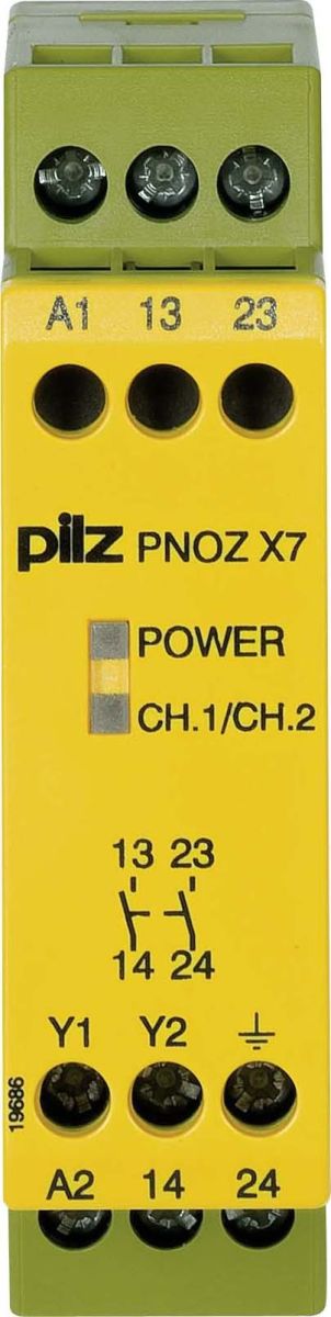 Not-Aus-Schaltgerät PNOZ X7 #774055
