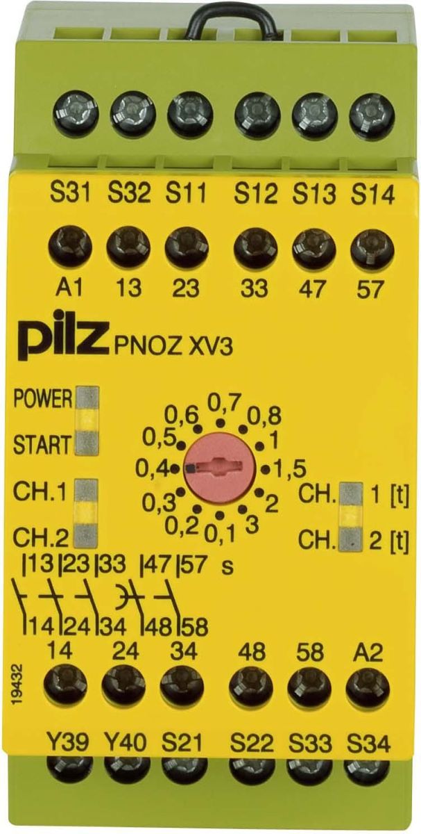 Not-Aus-Schaltgerät PNOZ XV3 #774542