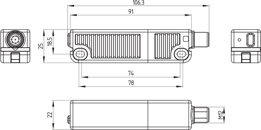 Sicherheits-Sensor RSS 36-ST-AS-R