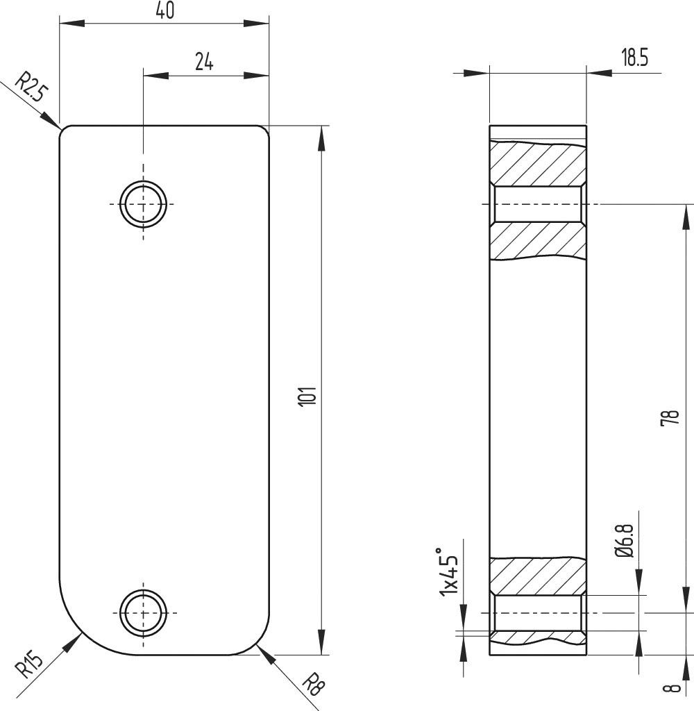 Sicherheitszuhaltung AZM300Z-ST-1P2P-N