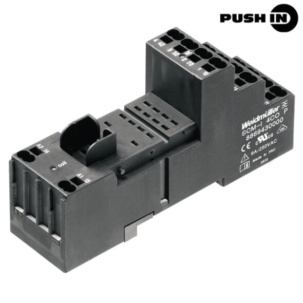 Relaissockel 2 Wechsler SCM-I 2CO P