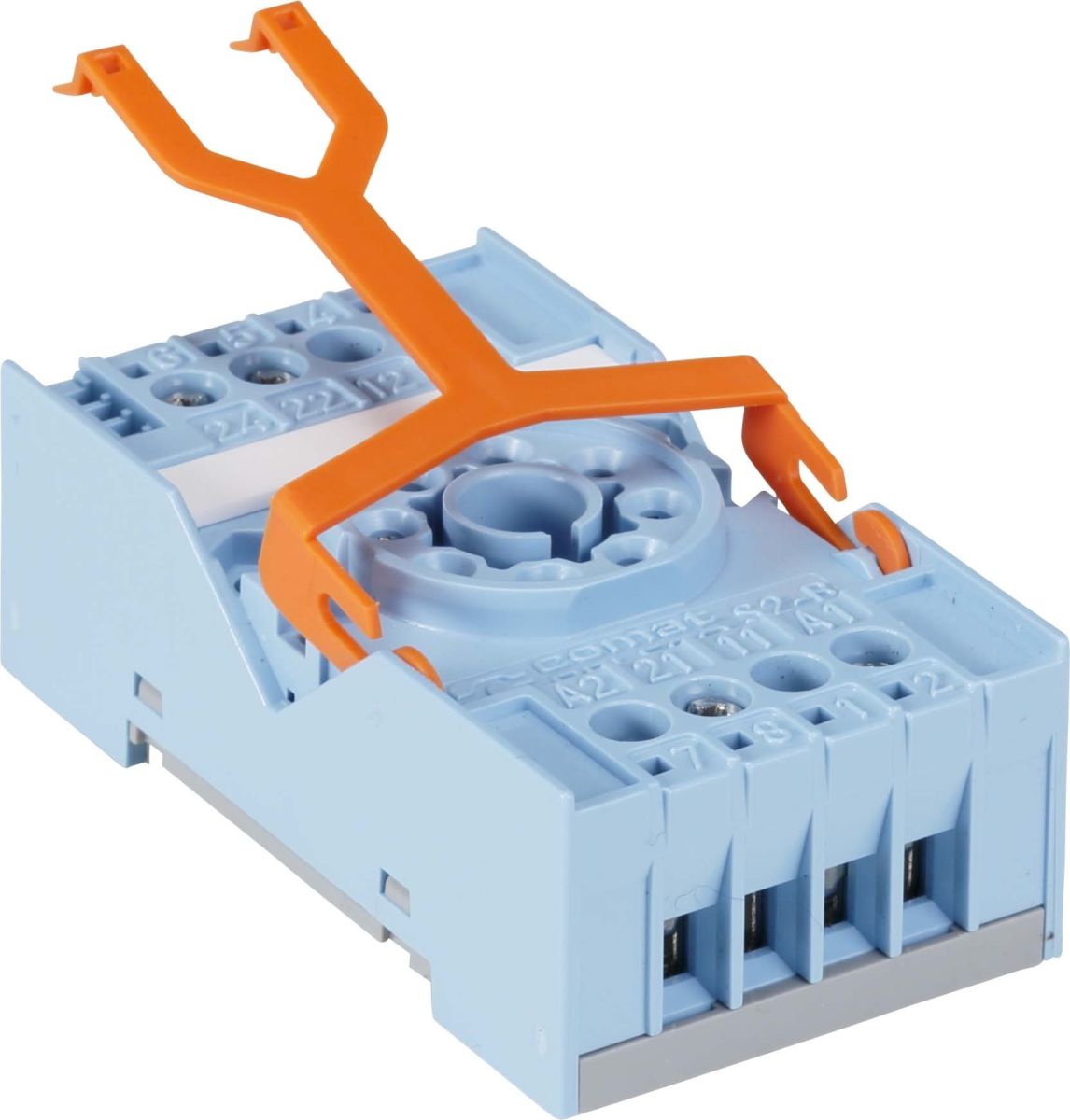 Sockel 8-pin blau S2-B-Releco