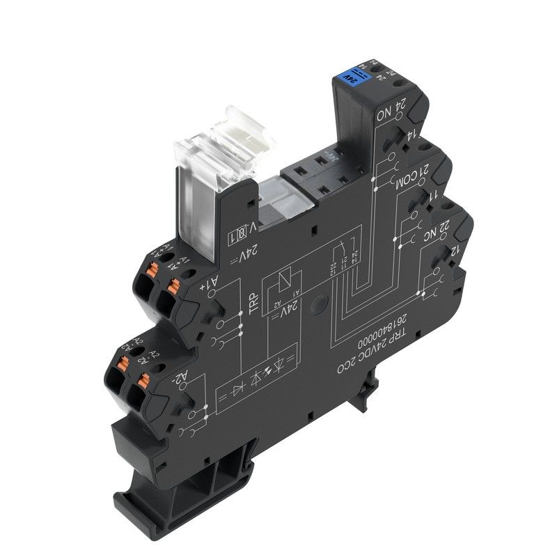 Relaiskoppler TRP 12VDC 2CO EMPTY