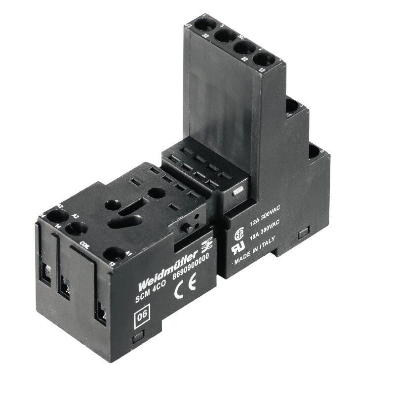 Relaissockel 3 Wechsler SCM 3CO