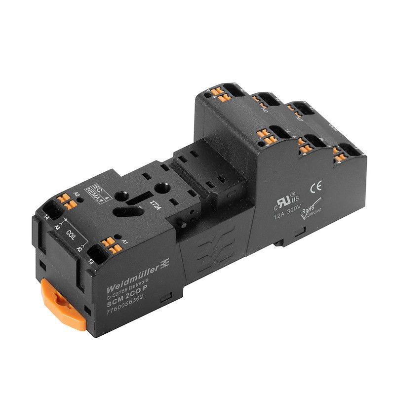 Relaissockel SCM 2CO P