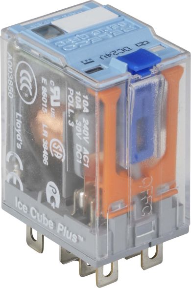 Miniature-Relais QRC blau C7-A20/DC220V-Releco