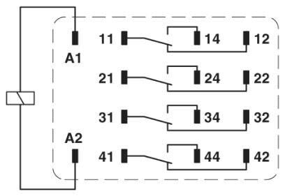 Einzelrelais REL-IR4/L-120AC/4X21