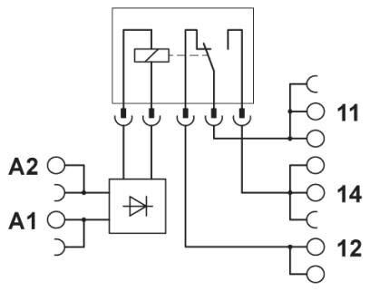 Relaismodul PLC-RPT- 12DC/21HC