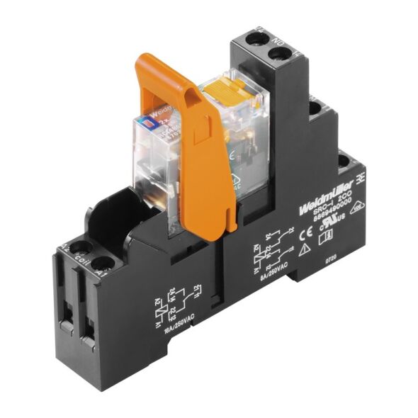 Koppelrelais 24VDC RCIKIT 24VDC 2CO PB