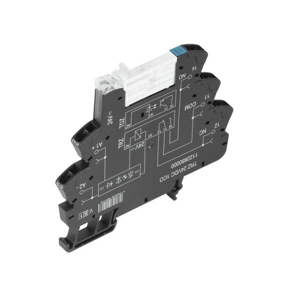 Koppelrelais TRZ 24VDC 1CO AGSNO