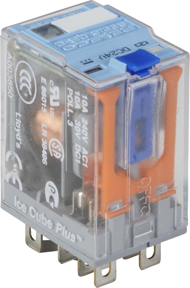 Miniature-Relais QRC blau C7-A20BX/UC24V-Relec