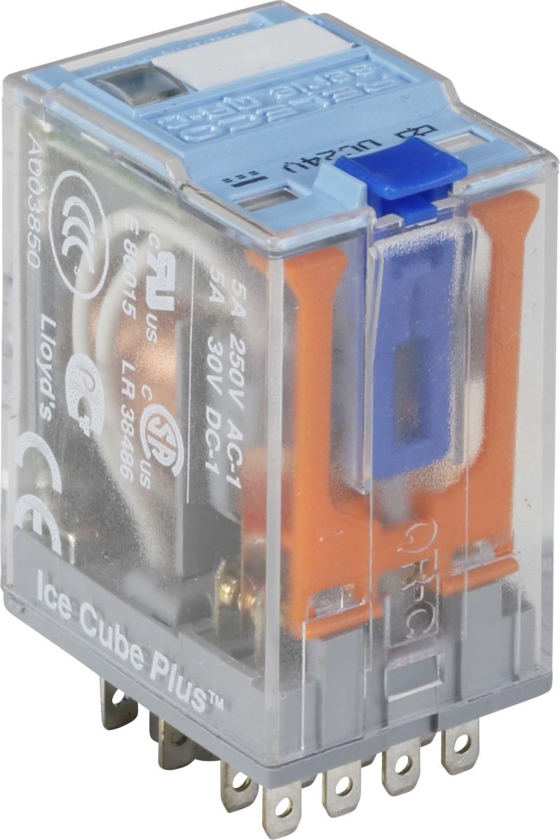 Miniature-Relais QRC blau C9-A42/DC24V-Releco
