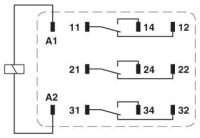 Einzelrelais REL-PR3-110DC/3X21