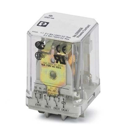 Einzelrelais REL-PR3-125DC/3X21