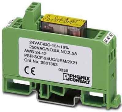 Sicherheitsrelais PSR-SCF-24UC/URM2x21