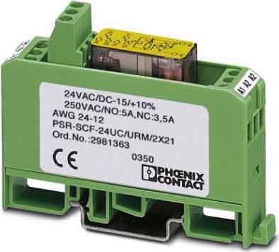 Sicherheitsrelais PSR-SCF-24UC/URM2x21